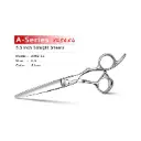 Hair Cutting Scissors 5.5", Professional Barber Shears with Convex Blades, Cobalt Alloy Steel Hair Shears, Haircut Scissors for Salon Stylists & Home Use - Silver
