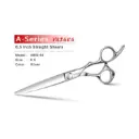 YASAKA Hair Cutting Scissors 6.5" - Sharp Convex Blade Hair Shears, Made of Cobalt Alloy Steel,Barber Scissors for Salon Stylists & Home Use - Silver